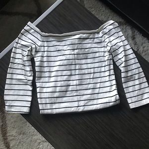 Express Striped Bodysuit
